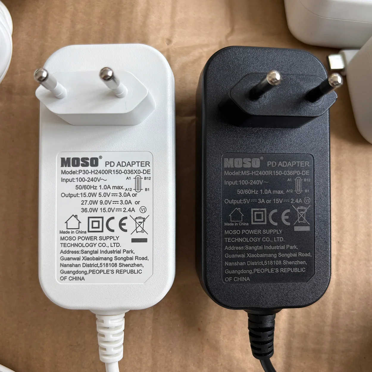 Suitable for PD protocol charger 5V3A 9V3A36W power supply P30-H2400R150-036X0-DE