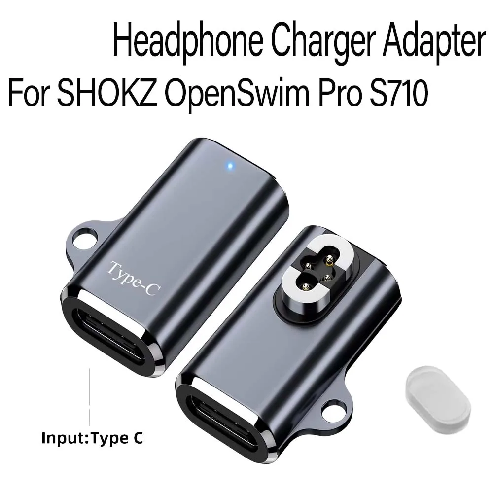 

Кабель USB C к магнитному зарядному адаптеру для OpenSwim Pro, зарядное устройство Type-C, совместимое с наушниками костной проводимости Shokz S710