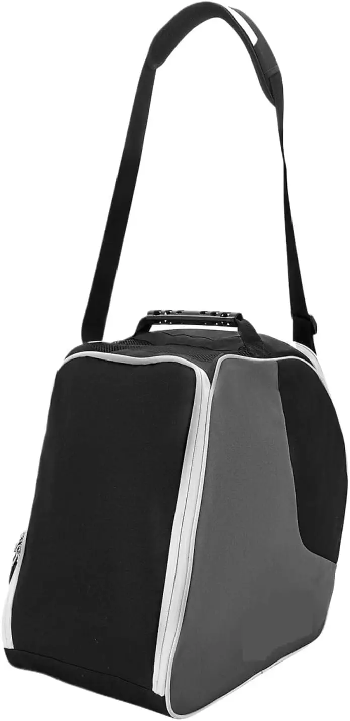 Travel Boot Bag Separate Compartments With Shoulder Straps Lightweight Ski