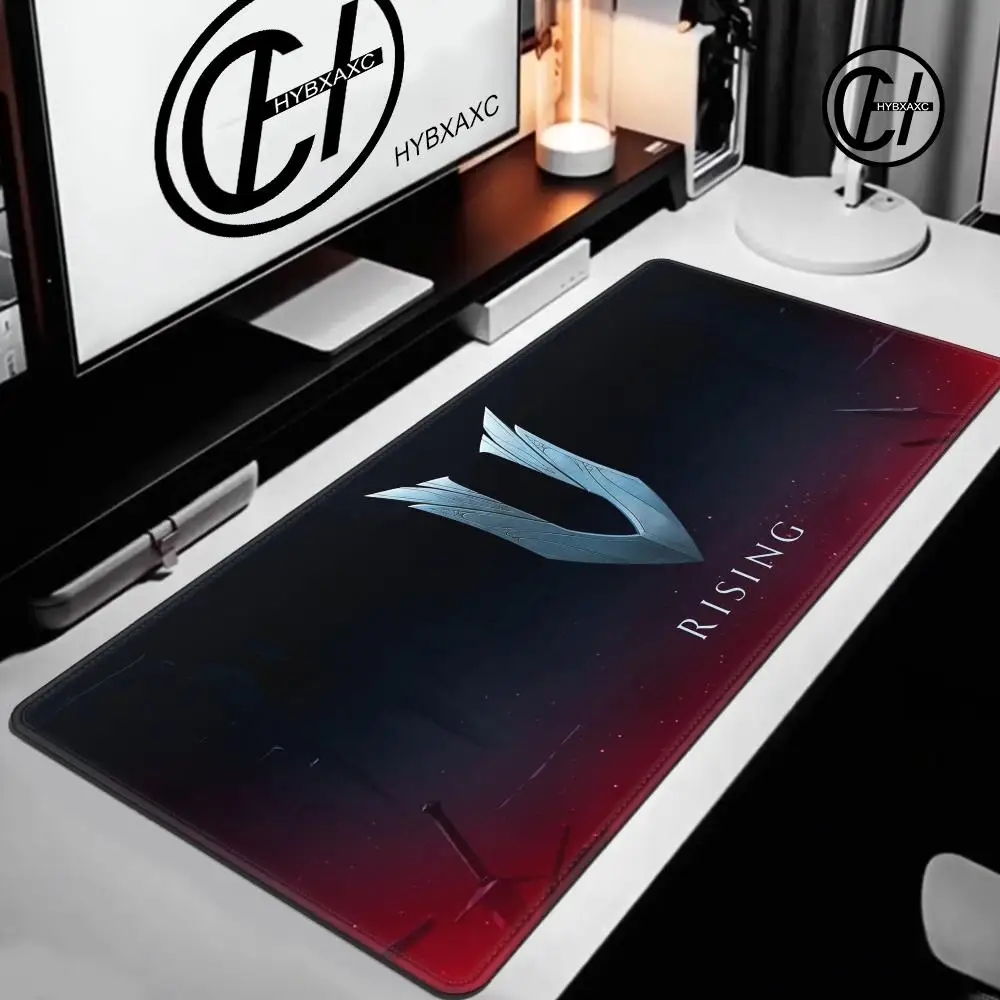Survival fighting game V Rising Mouse Pad Large Size Office Desk Protector Mat PU Leather Waterproof Mouse Pad Desktop 100x50cm