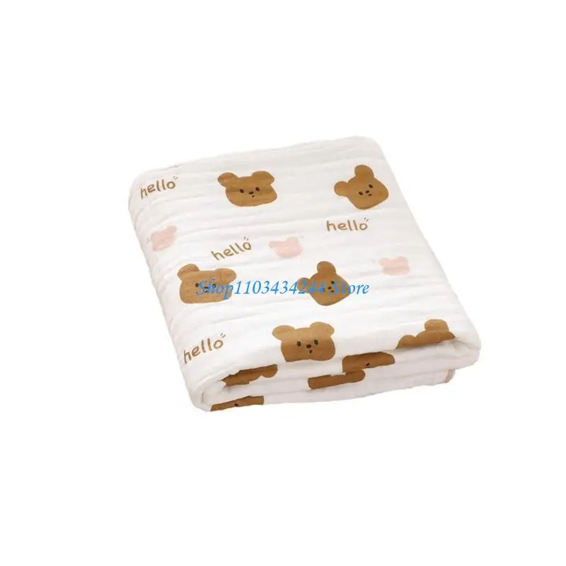 G2TC Baby Cotton Blanket Four Layer Blanket Soft Absorbent Bath Towel 4 Layer Baby Bath Towel Large for Newborns & Toddler