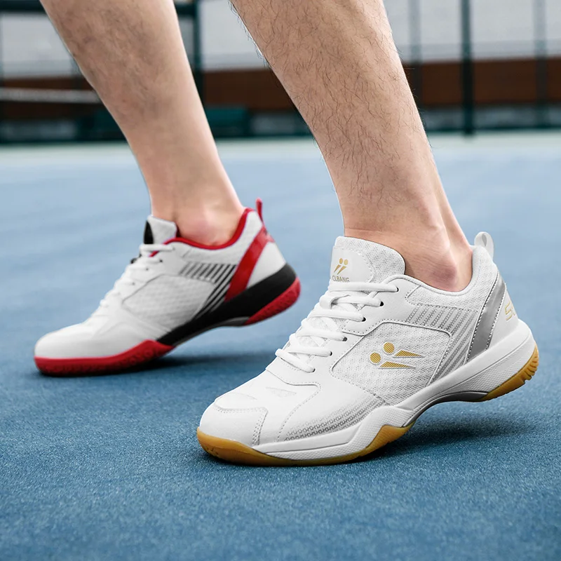 Badminton Shoes Original Breathable Anti Slip Competition Table Tennis Shoes Outdoor Cushioning High-Quality Resistant Sneakers