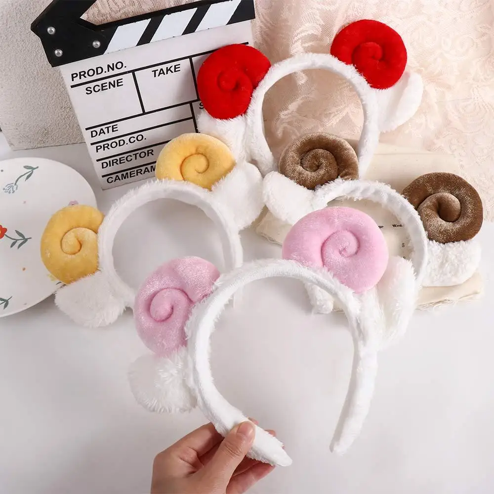 لطيف الأغنام الأذن غسل الوجه الكرتون اكسسوارات الشعر أفخم الشعر هوب لامب عقال