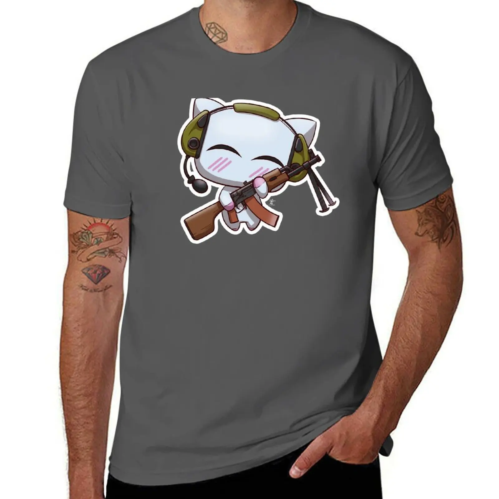 

RPK Kitten T-Shirt man graphic t shirt g man t shirts for men man t shirt summer T-Shirt