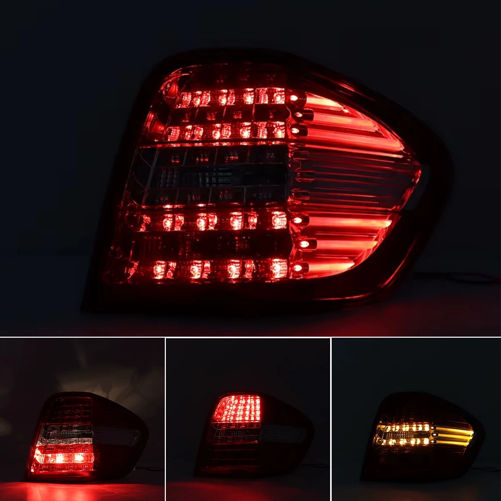Lámpara trasera izquierda/derecha para mercedes-benz W164 clase ML ML300 ML350 2009 2010 2011 luz trasera de freno con