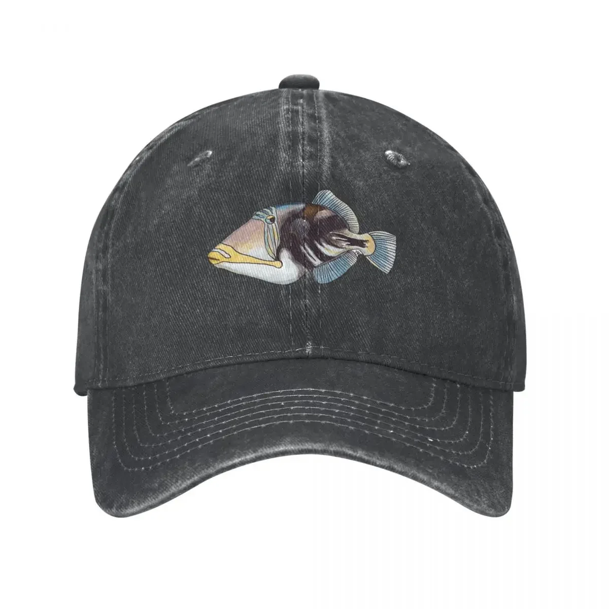 Colorful Picasso Triggerfish Cowboy Hat funny hat Brand Man cap Anime Uv Protection Solar Hat Sun Hats For Women Men's