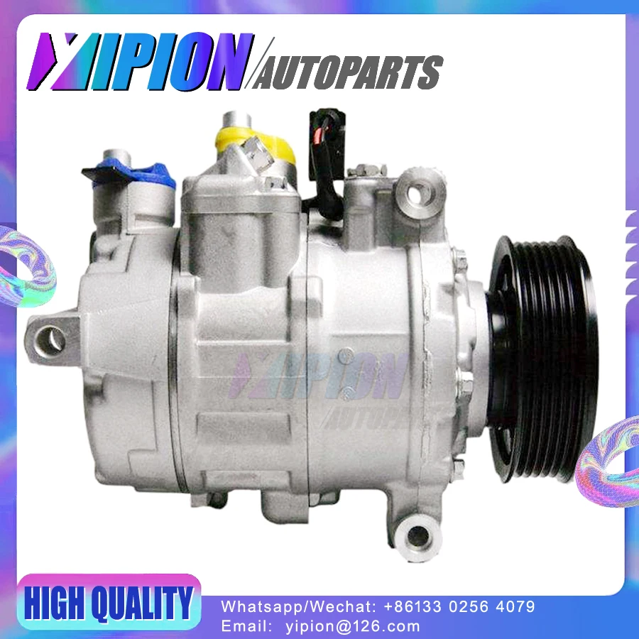 Car ac air conditioning Compressor for VW AMAROK TRANSPORTER T5 MULTIVAN CARAVELLE 7E0820803 7E0820803A 7E0820803D 7E0820803F