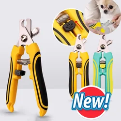 Dog Cat Nail Clippers Professional Stainless Steel Pet Nail Clipper with Safety Guard Cat Dog Claw Nail Scissors Pet Care Supply