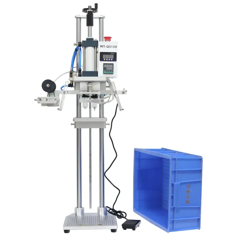 for Wentong Pneumatic Turnover Box Automatic Bronzing Machine Floor Standing Plastic Leather Wood Paper Album Hot Stamping