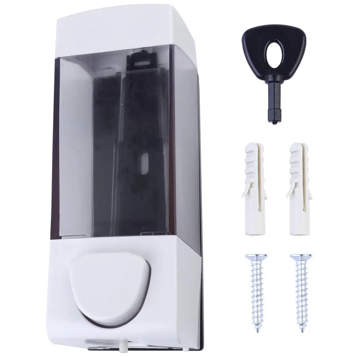 

Дозатор для мыла на 350 мл, бутылка с насосом для лосьона для рук, шампунь, настенный органайзер, большая емкость, антикоррозийная кухня