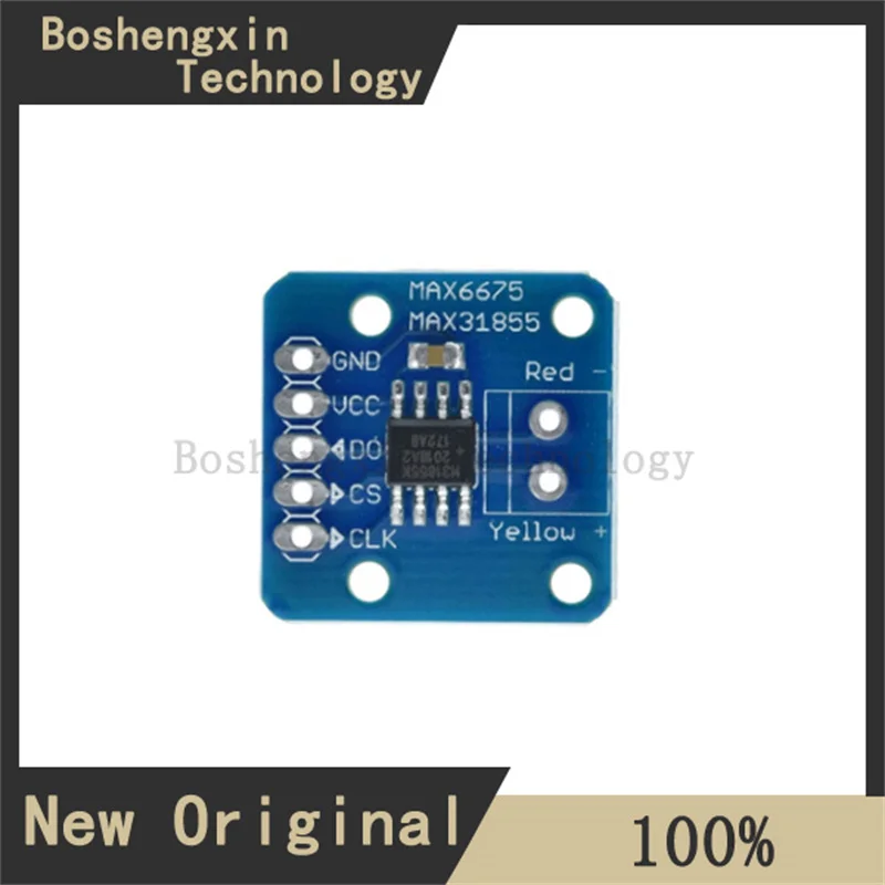 Module de thermocouple MAX6675/MAX31855, capteur de température, module de thermocouple de type K, interface SIP, 1 pièces