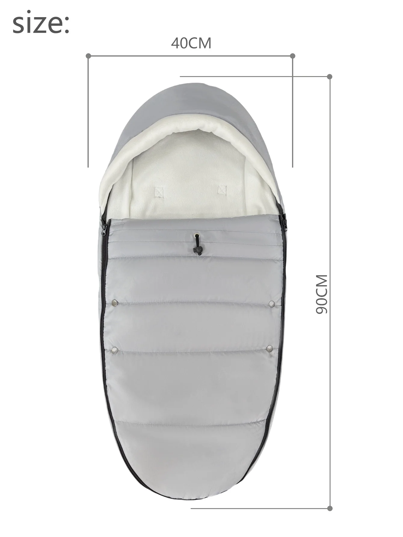 كراسي دفع عالمية 6-36 متر متوافقة مع Babyzen YOYO، YOYO2 جورب دافئ مقاوم للماء ملحقات عربة الأطفال