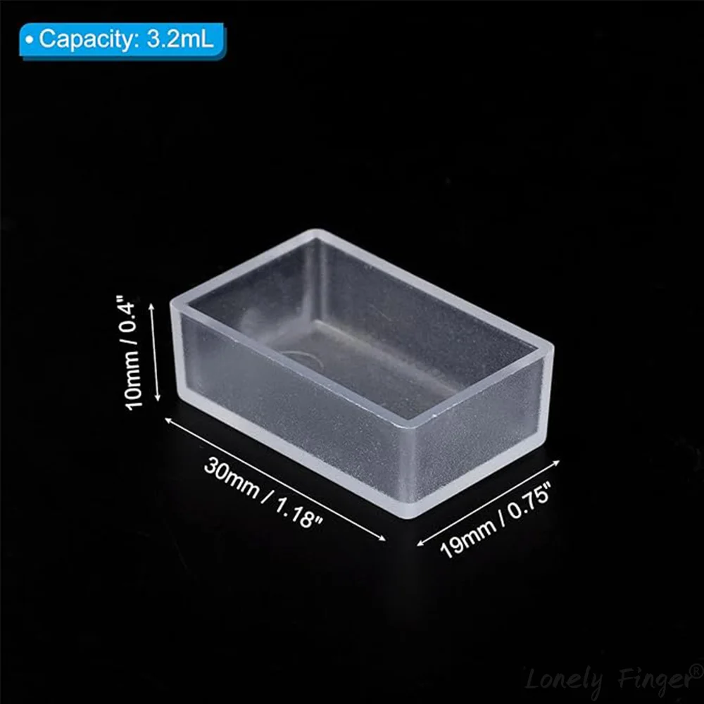 3.2ml Watercolor Pans, 24Pcs Empty Full Pans Plastic Watercolor Tins for Oils Acrylic Painting Travel Tin Case Palette