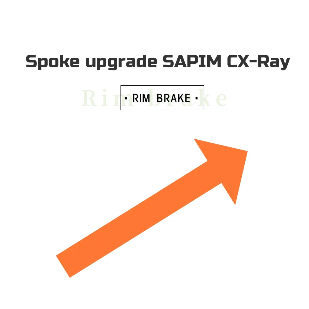 Price Difference Cost For Upgrading The Spokes Of 24/24 Hole Wheels From Pillar 1432 To SAPIM CX-RAY