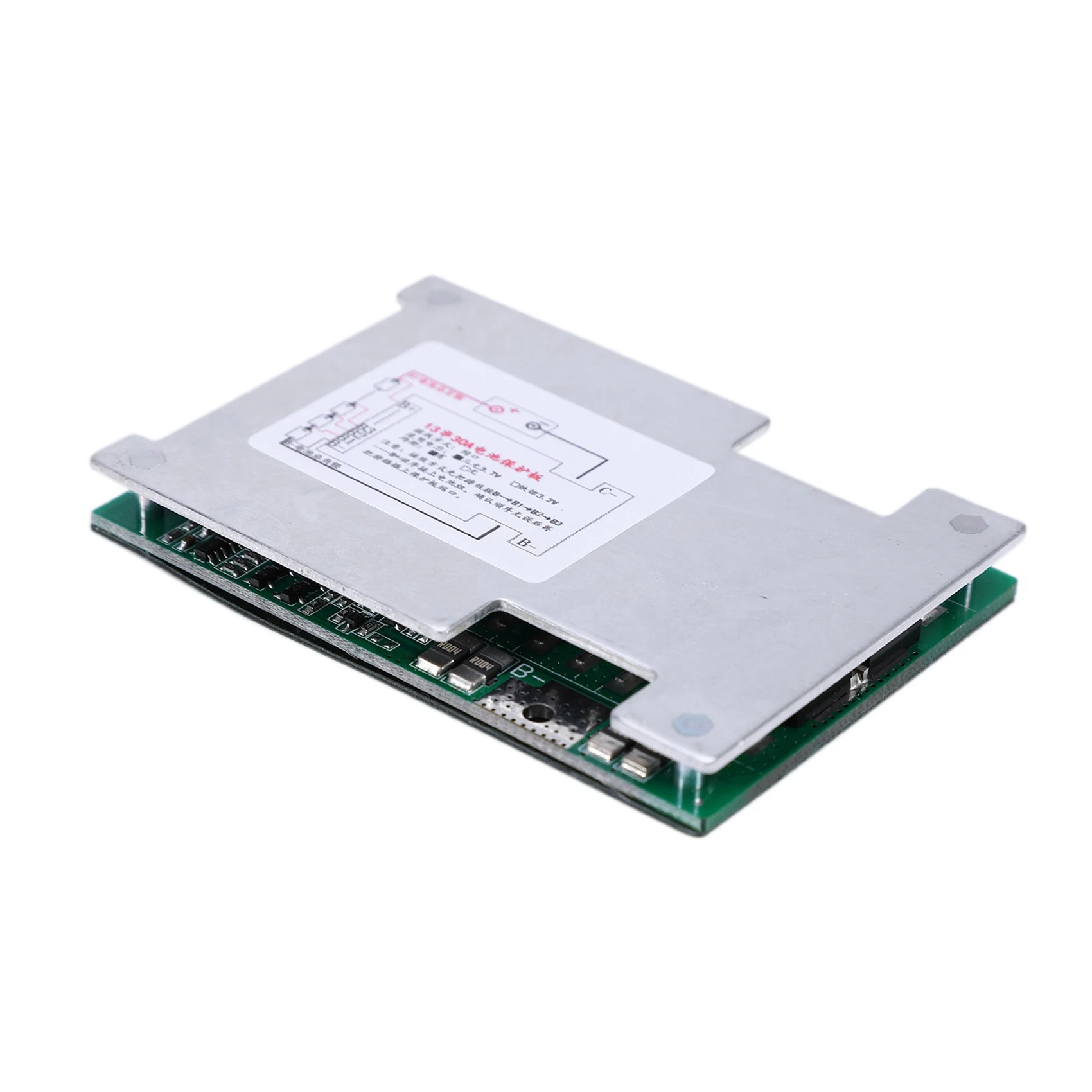 AA08-2X 13S 48V 30A Li- Lipolymer Battery Protection Board BMS PCB Board With Balance Heatsink For E-Bike Escooter