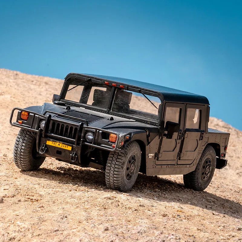 1:12 HanMa RC Car 4WD 2.4Ghz Simulation Model with LED Lights Crab-like Movement RTR All-Terrain Remote Control Off-Road Vehicle