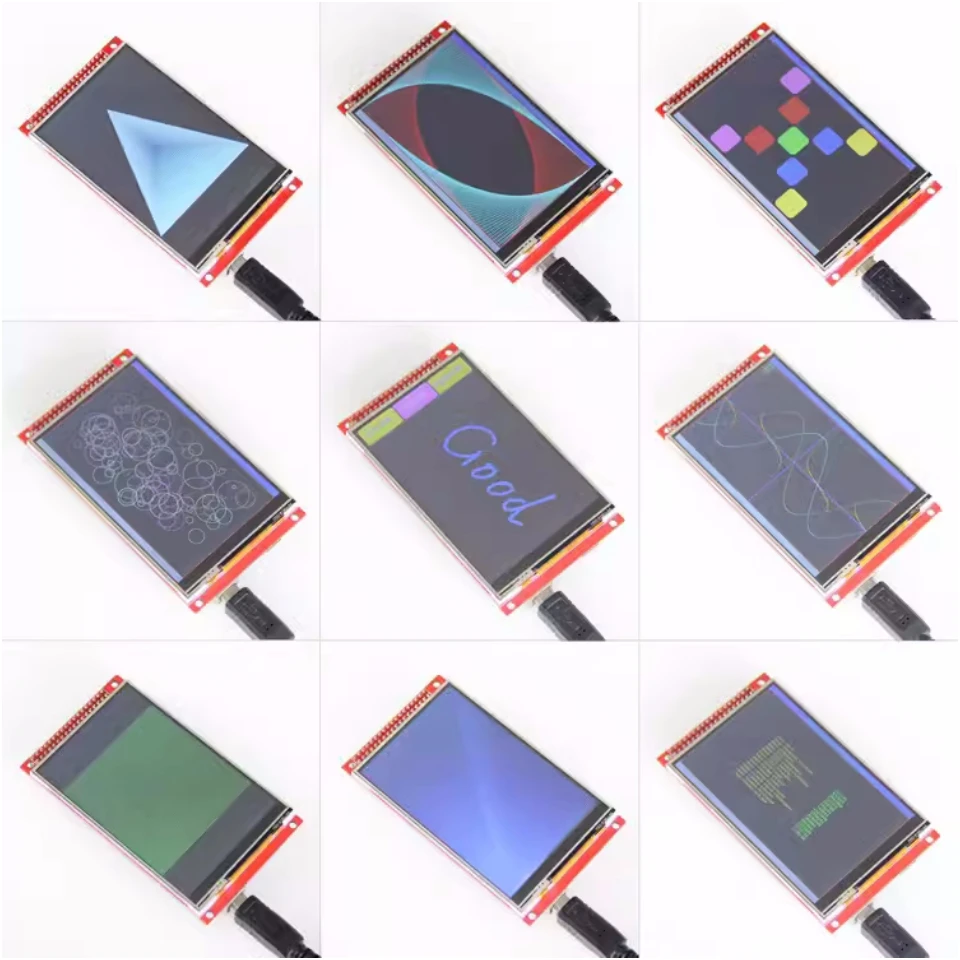 3,95 "/4,0" pulgadas 320*480 ILI9488 TFT Color LCD pantalla Módulo de visualización con Panel táctil para Arduino UNO Mega2560 de 8 bits