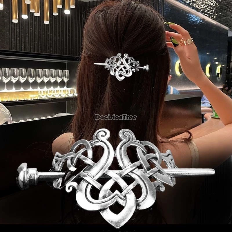 2024 chinesische beliebte modische Hanfu Tiara klassische schneid ige Ritter-errant gebündelte Haar Tiara hand gefertigte vielseitige Accessoires