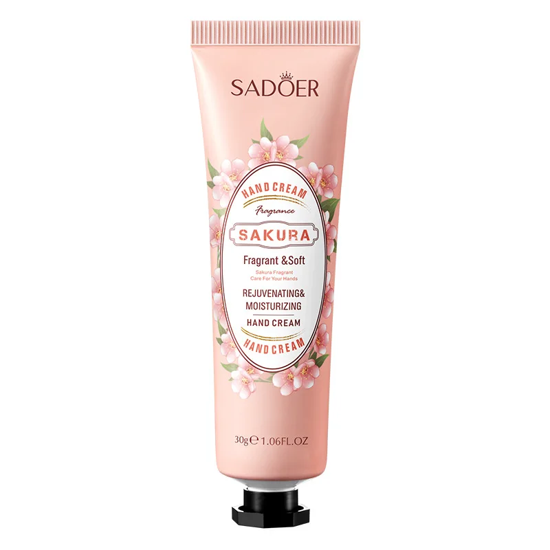 Sakura Hand Cream Moisturizing Anti-chapping Repair Soften Skin Whitening Hand Cream Nourishing Anti-crack Skin Care Product