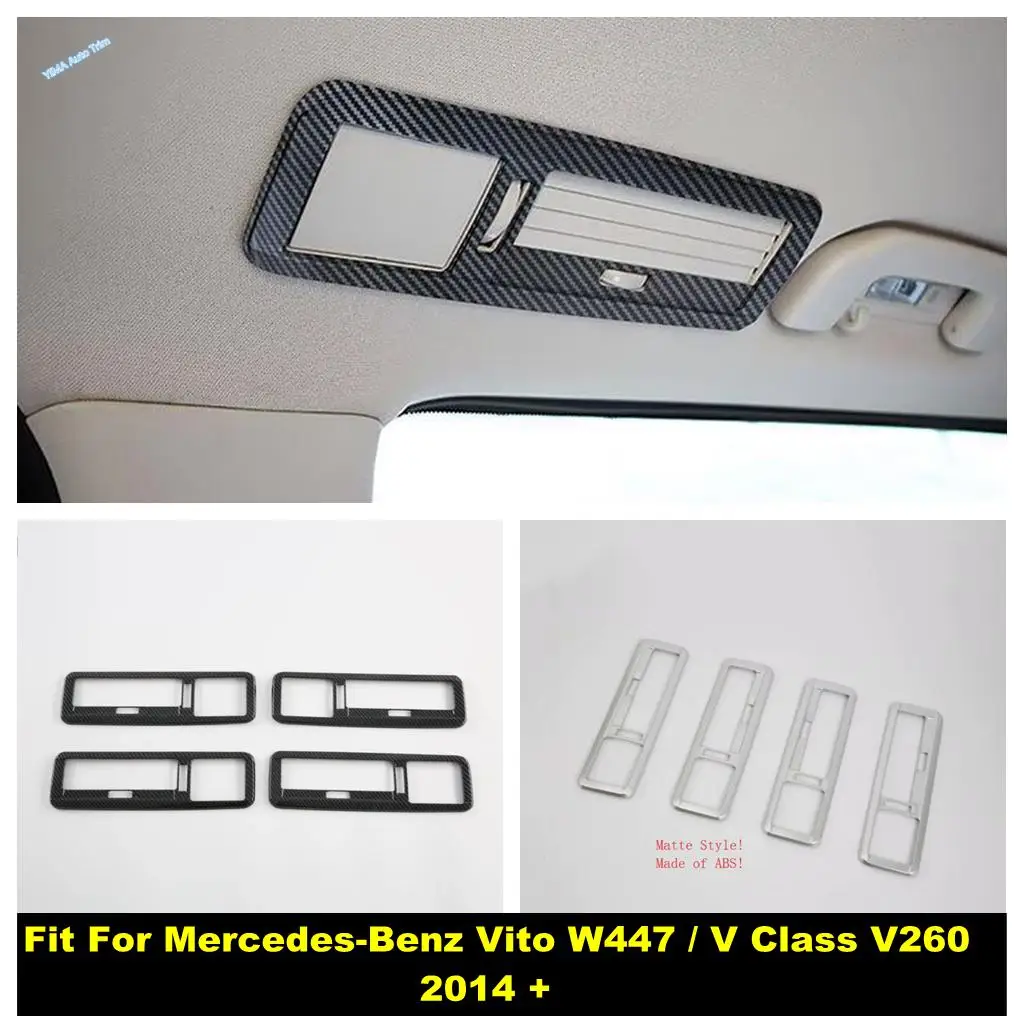 

Accessories Rear Roof Air Conditioning AC Outlet Vent Frame Cover Trim For Mercedes-Benz Vito W447 / V Class V260 2014 - 2021