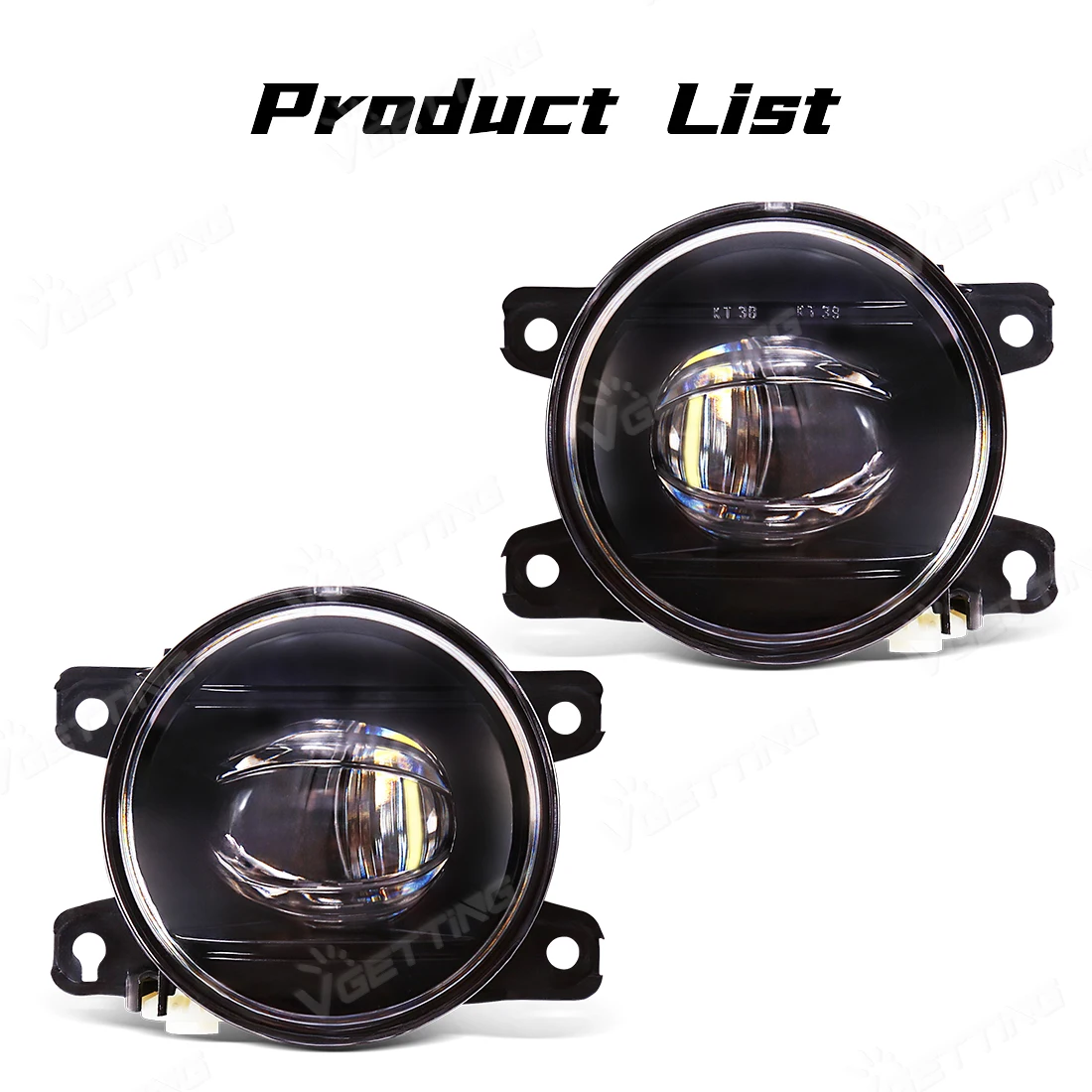 Car Fog Lamp For Honda Civic Hatchback Type R CRV CR-V Fit Jazz Accord 2017 2018 2019 2020 2021 2022 2023 2024 LED Headlight 12V