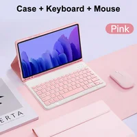 Funda con teclado para tabletas Samsung Galaxy Tab A7 de 10,4 pulgadas, Funda para Samsung Galaxy Tab A7 SM-T500/T503/T505/T507/T509 Funda