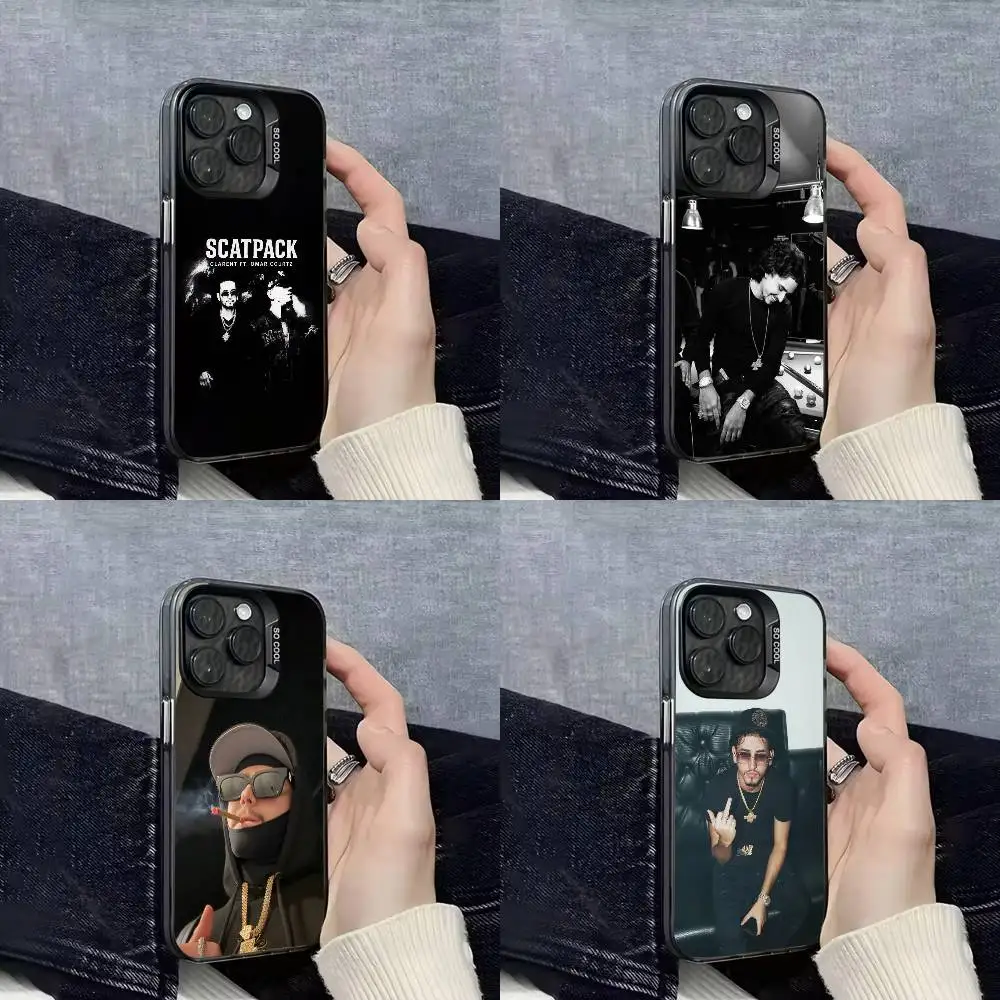 

C-Clarent Musical Artist Scat Pack Phone Case For iPhone 16,15,14,13,12,11,Mini,Pro,E,SE4,XS,MAX Black IMD Box