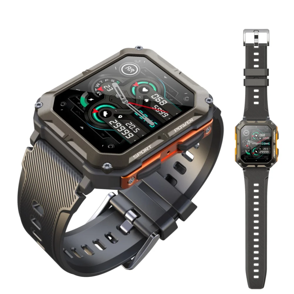 

Leadoys c20pro Men Women Smart Watch TFT Screen Bluetooth Call Message Preview Heart Rate Sleep Monitoring Outdoor Sports Rec