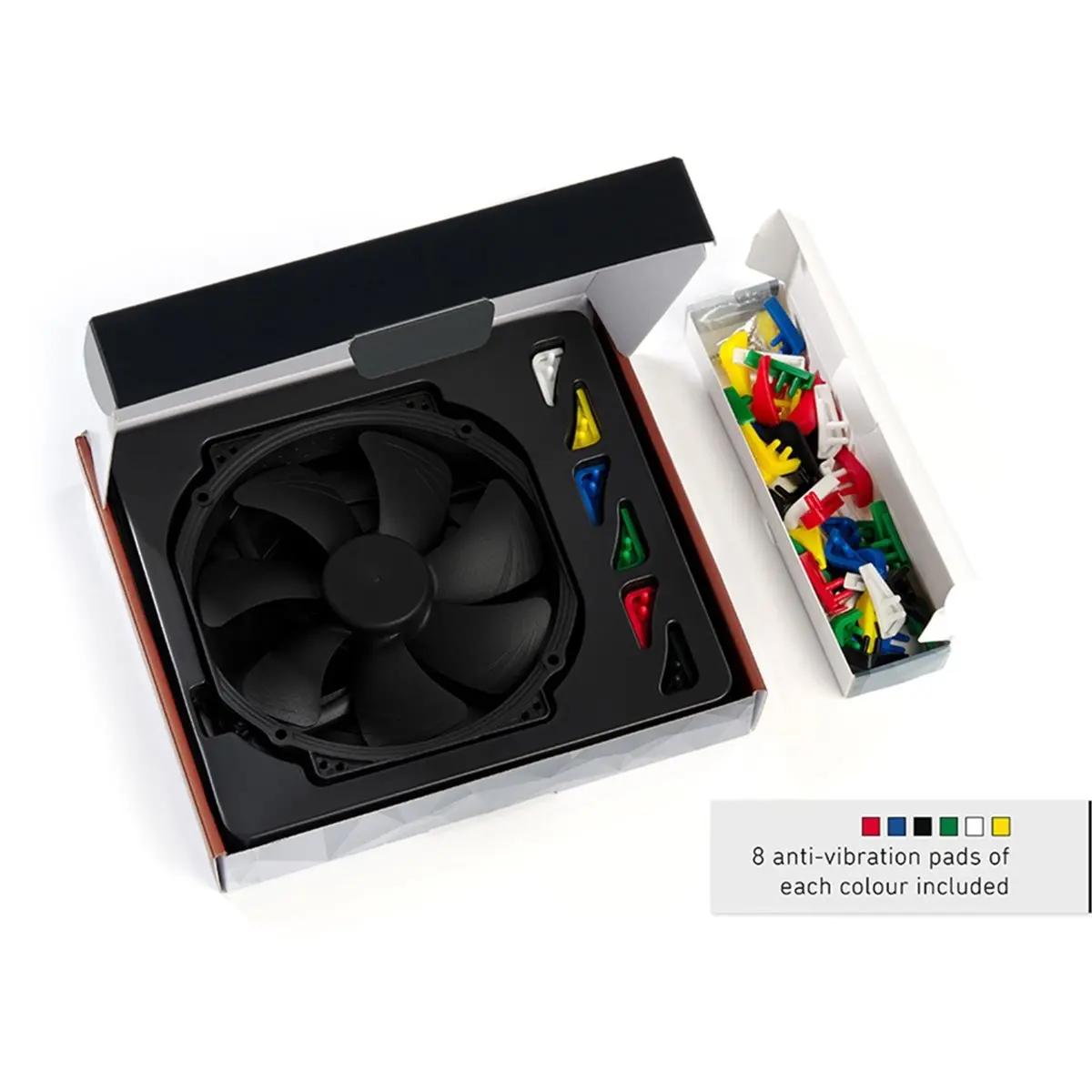 -A15 PWM Black 12V/4Pin Intelligent SSO2 Magnetically Stable Bearing Case Fan Ultra-Quiet