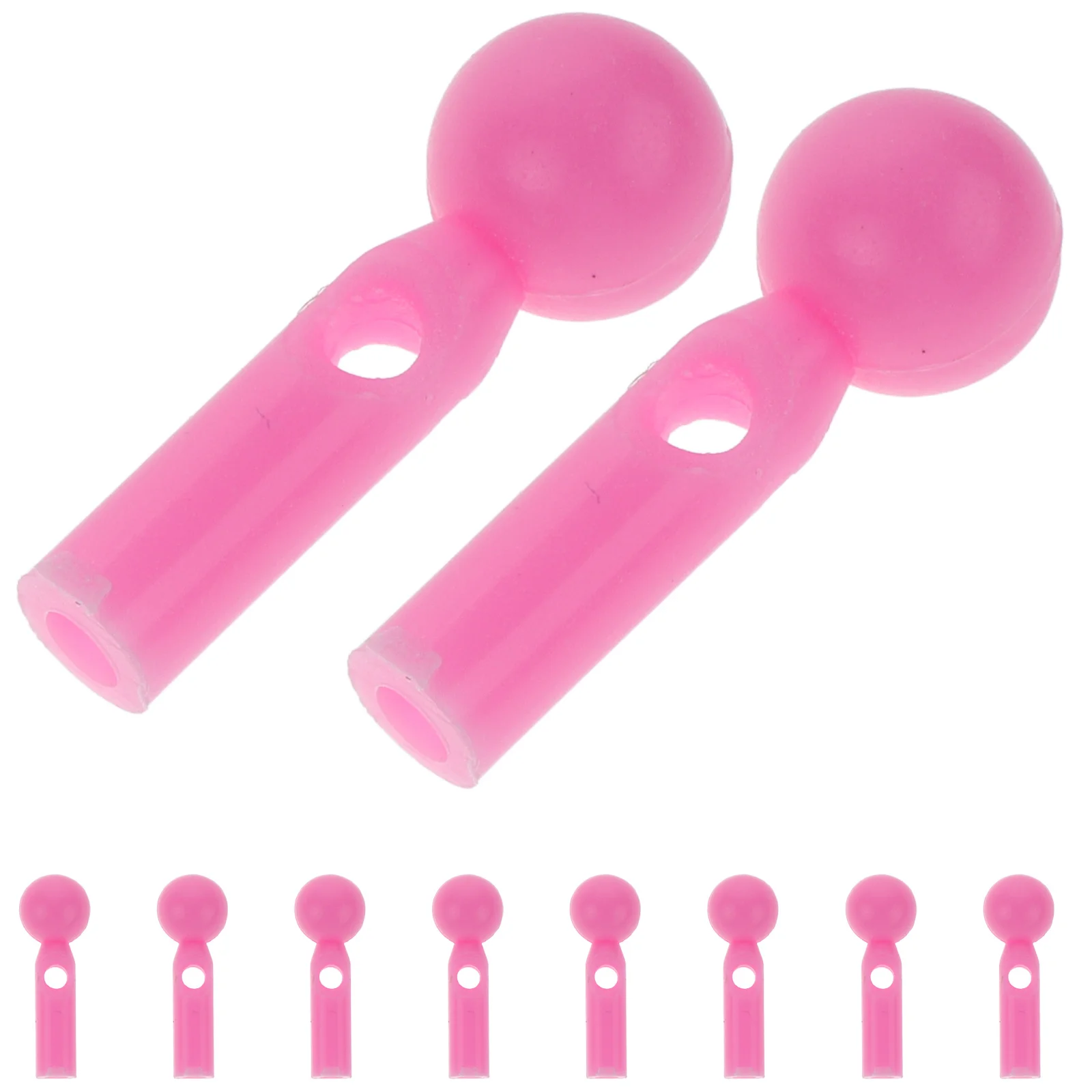 10 قطعة حبات ذيل المظلة لمظلة المطر قطع غيار بلاستيكية ملحقات إصلاح الخرز الصغيرة المتينة