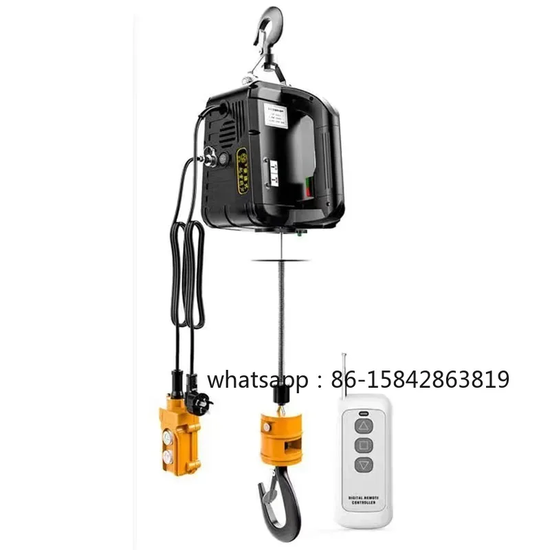 500Kg Portable Crane Electric Hoist for Cars, Home Improvement, Cargo Handling, Production Workshop Lifting