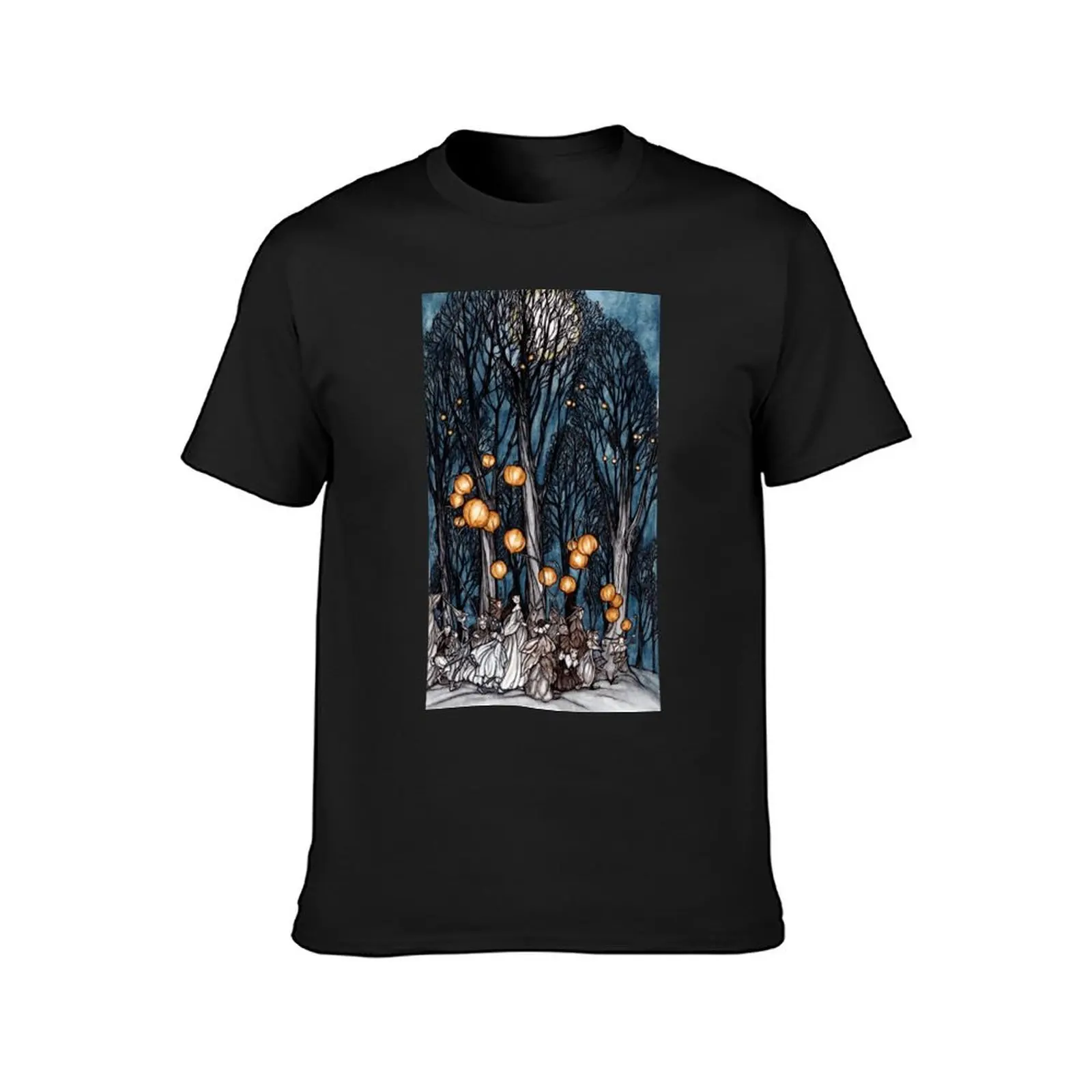 Fairy Lanterns T-Shirt anime cute clothes plain customs design your own Men's t-shirt