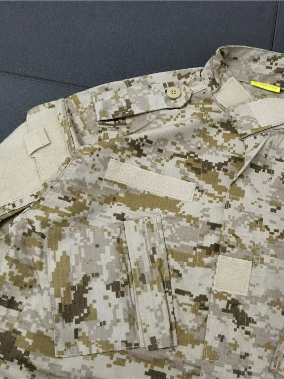 

Камуфляжная спецодежда Jaet, тактическая многокарманная конструкция, идентификационный узор, воротник-стойка, тяжело-канальная функциональная военная куртка с вентилятором