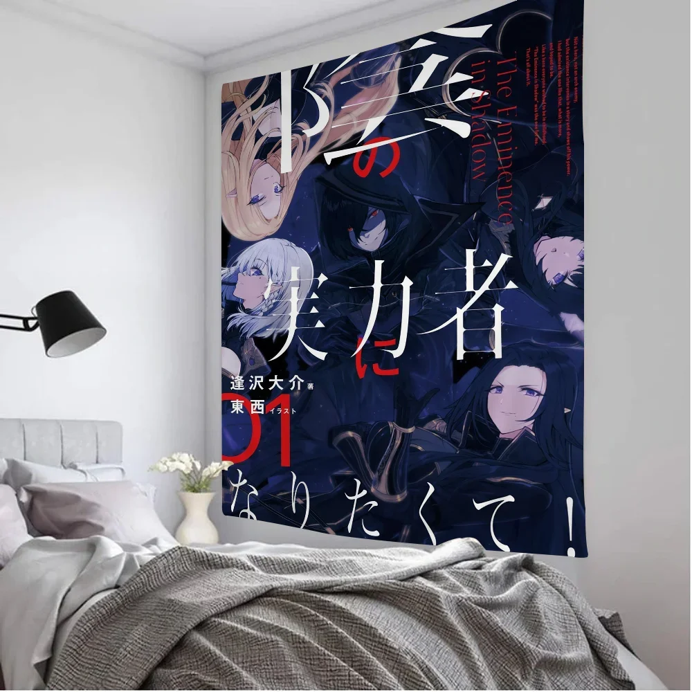 Anime The Eminence In Shadow Anime Tapestry For Living Room Home Dorm Decor Home Decor