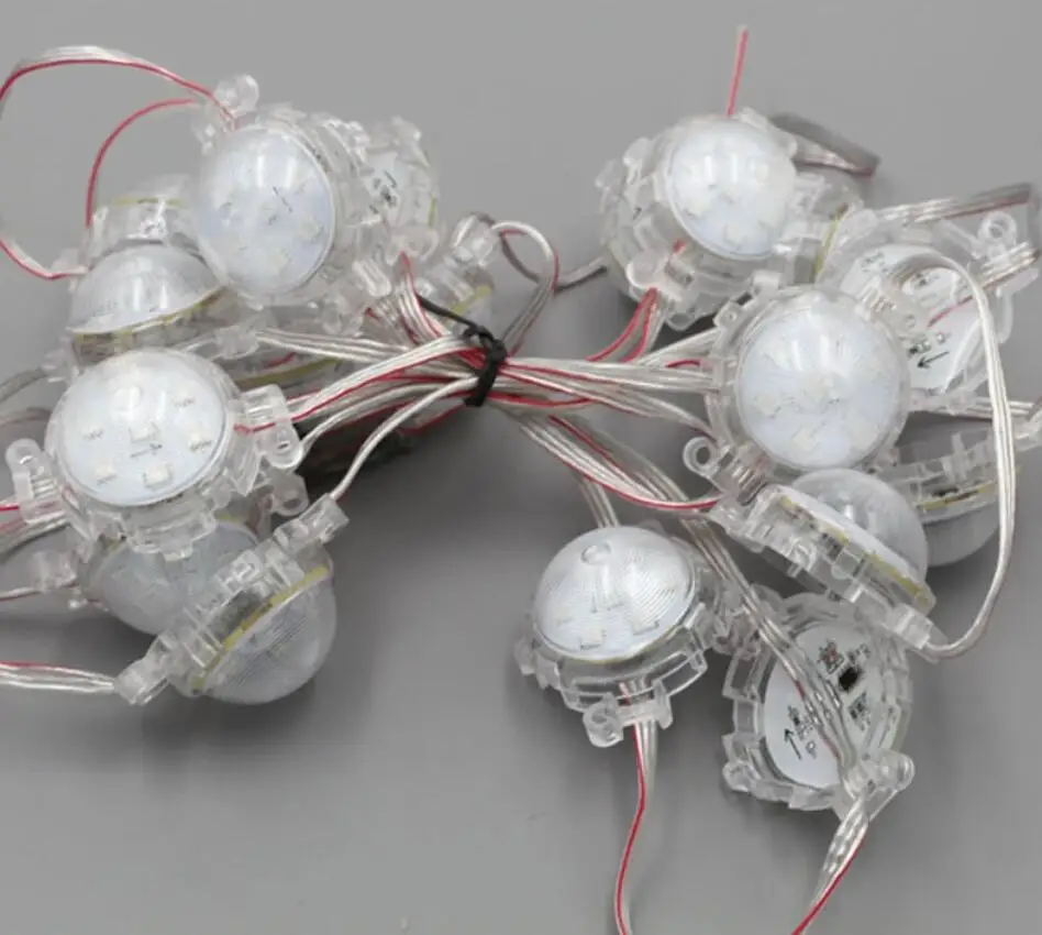 5.1M30 light advertising marquee D50 LED Pixel Lights Point Source  Outline LED Marquee 5CM Full Color DC24V 5050RGB Led Light