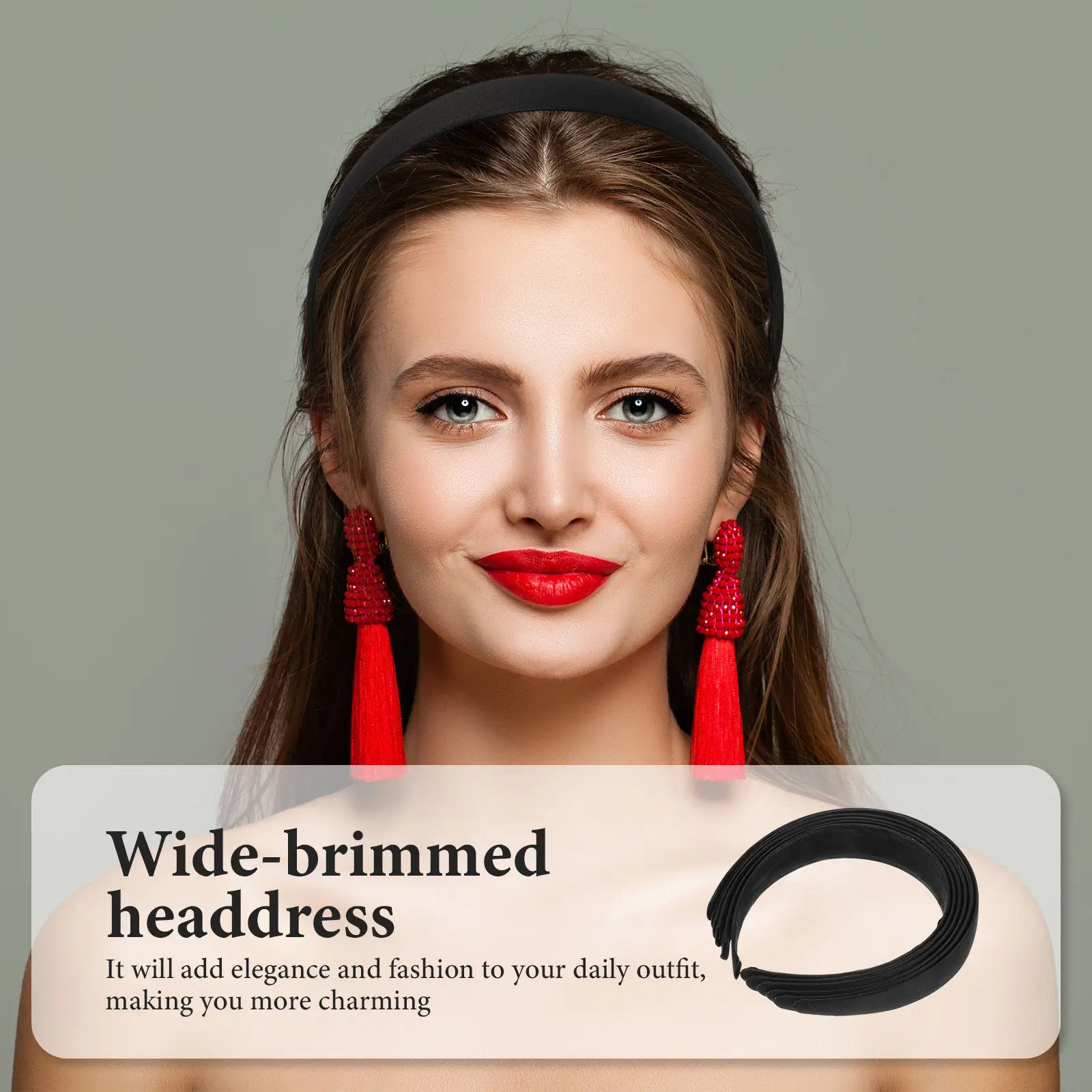 

Набор из 16 широких ободков для волос для женщин: ретро-стиль, простые повязки для умывания, стильные повязки для волос, портативные, легкие, для вечеринок, офиса, путешествий