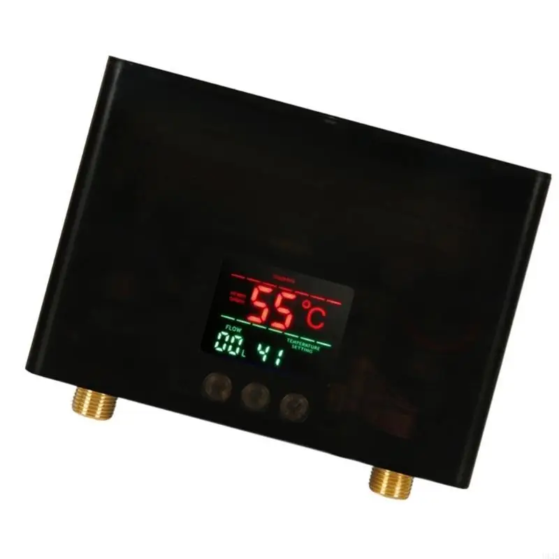 

U1JE 3000W Электрический водонагреватель без резервуаров с дистанционным управлением и светодиодным пространством дисплея, под