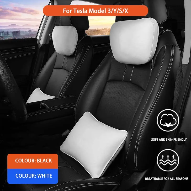 

Accessories Car Headrest Neck Support Seat Class Soft Universal Adjustable Car Neck Pillow Waist pillow