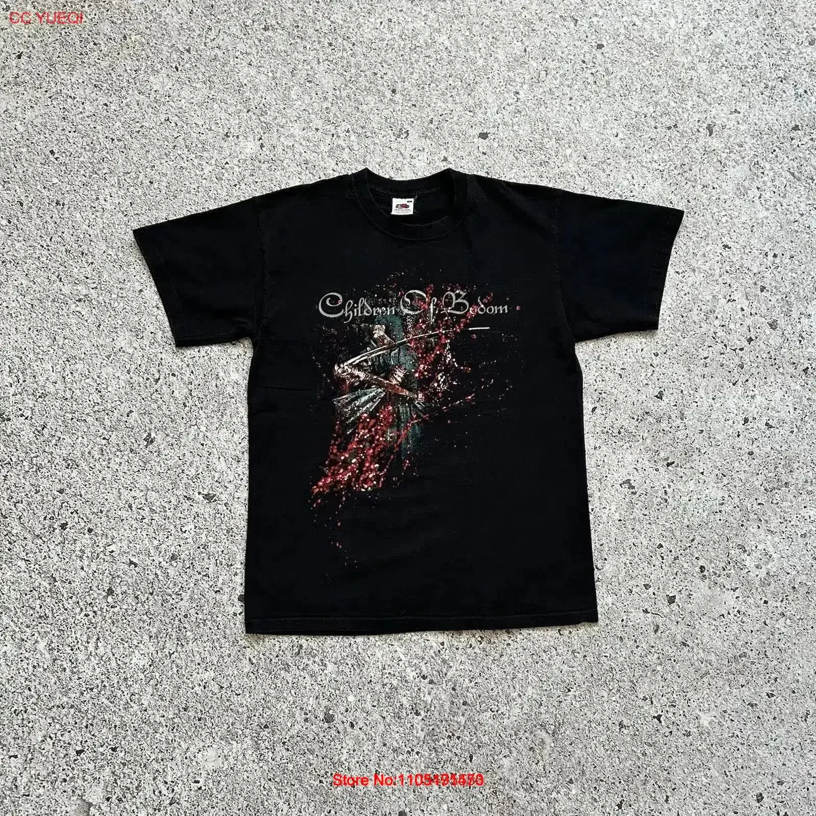 Vintage 2000 s Children of Bodom Europa Tour 2008 Rock Band Men T Shirt Size M Washed Comfortable Stretched Versatile vintage
