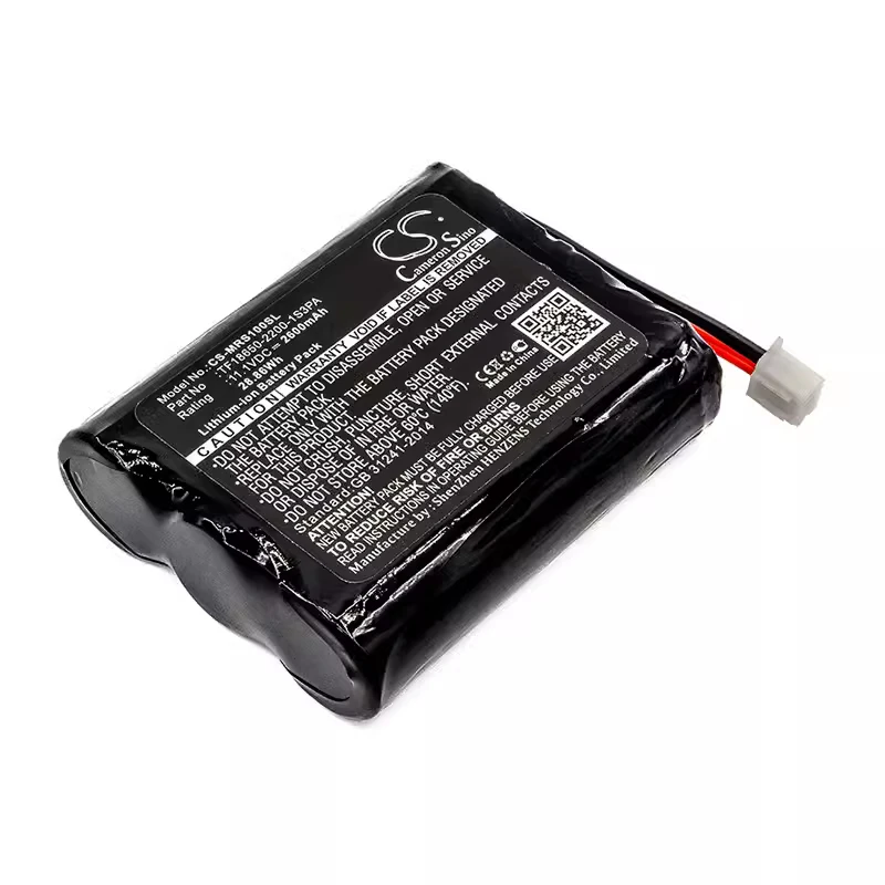 TF18650-2200-1S3PA CS-MRS100SL Lithium Battery Pack