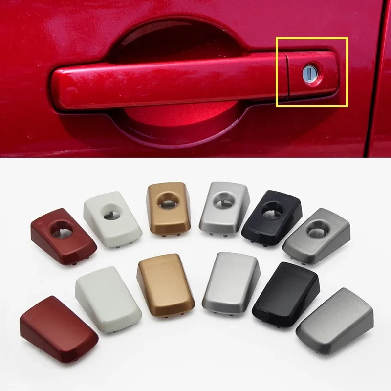 Car Outside Door Key Lock Handle Cap Lid Exterior Trim Cover For Nissan Qashqai J10 Dualis 2007-2014