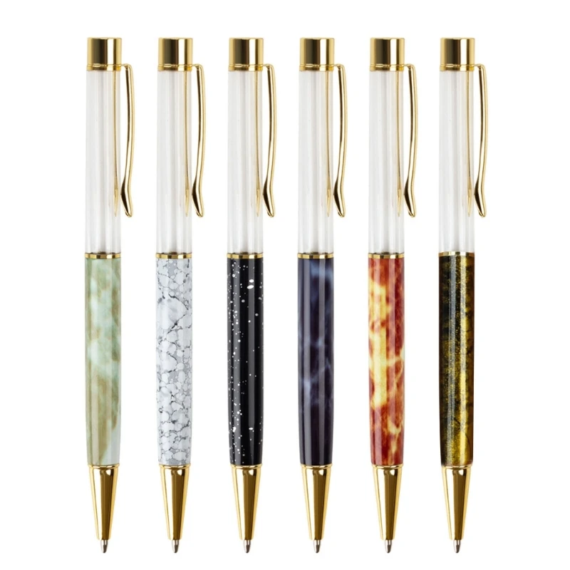 Caneta esferográfica recarregável com clipe metal para assinatura convidados