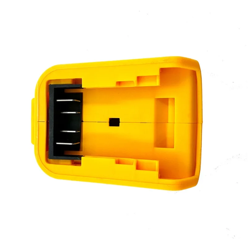 For Dewalt 18V 20V DCB205 DCB200 With Dual USB Port Fast Charging Li-ion Battery Adapter Portable Power Supply LED Light