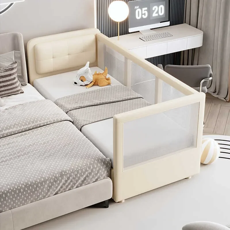 Splicing bed Children's widened bed, adults can sleep splicing bed
