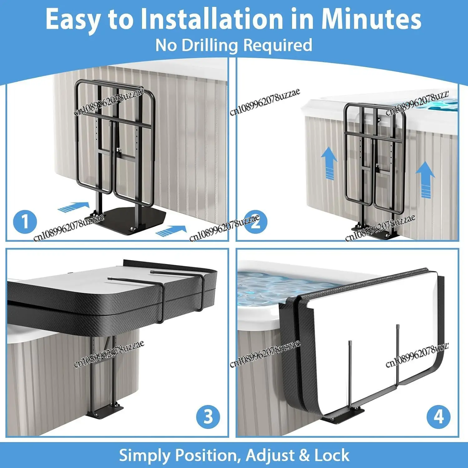 

Hot Water Bath Head Lifter, Hydrotherapy Pool Head Lifter, Hydraulic Lifter