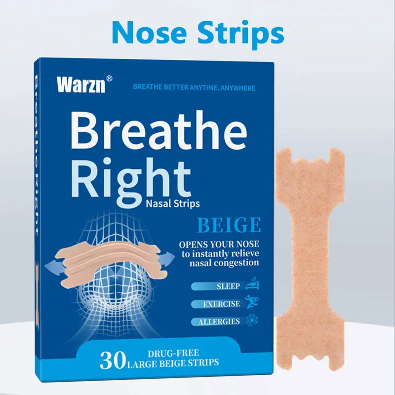 Anti-Snoring Nose Strips Breathable and Sticky Nose Strips Improve Sleep Relieve Snoring And Enhance Breathin 44pcs/30pcs - Detail 1