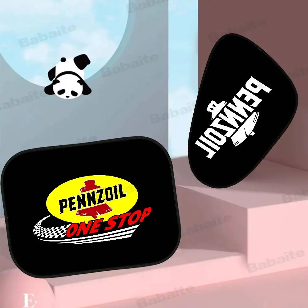 Doormat PENNZOIL LOGO Car Sun Shade UV Protection Electrostatic Adsorption Car Window Sunshade For Kids Outdoor Sunscreen view 2