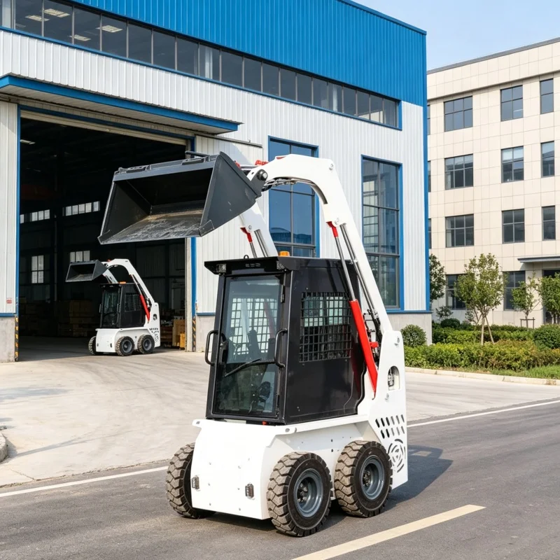 

Customized Bestselling Skid Steer Loader, Skid Steer Loader, High-Quality Skid Steer Mover for Mountain Sand and Gravel Cleaning