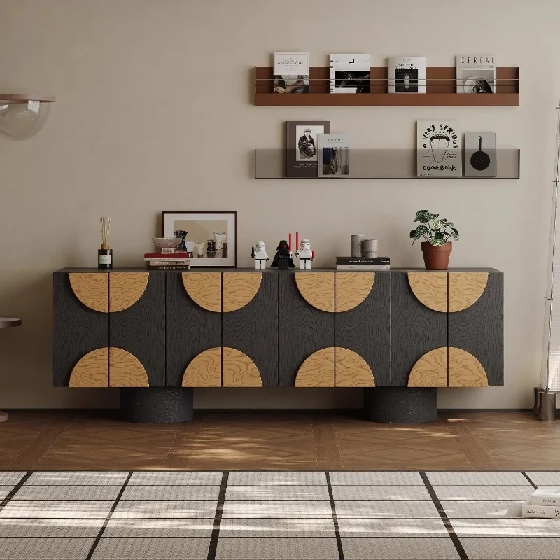 Retro chest against the wall bedroom living room household small apartment