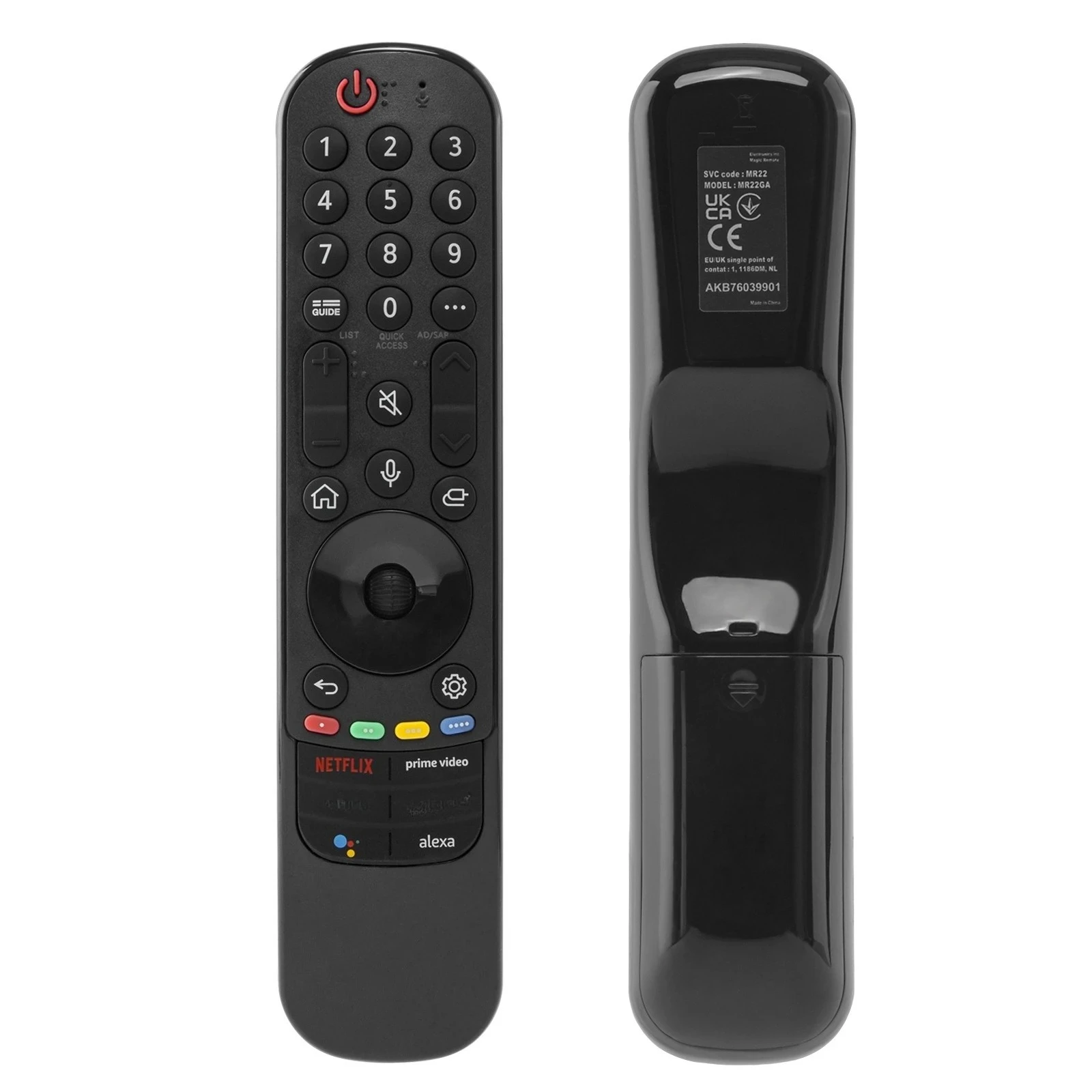 New MR22GA AKB76039901 IR Remote Control with Netflix Primer Video for Smart TV AKB76039901 MR22GA OLED QNED NanoCell UHD 4K 8K
